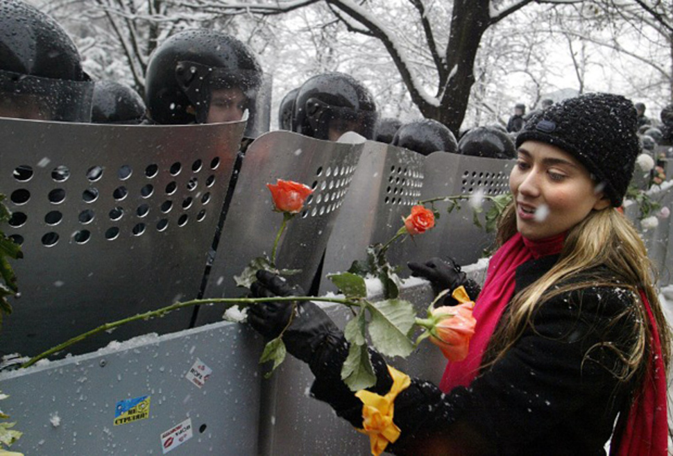 Ukraina podczas "Pomarańczorej Rewolucji". (2004)