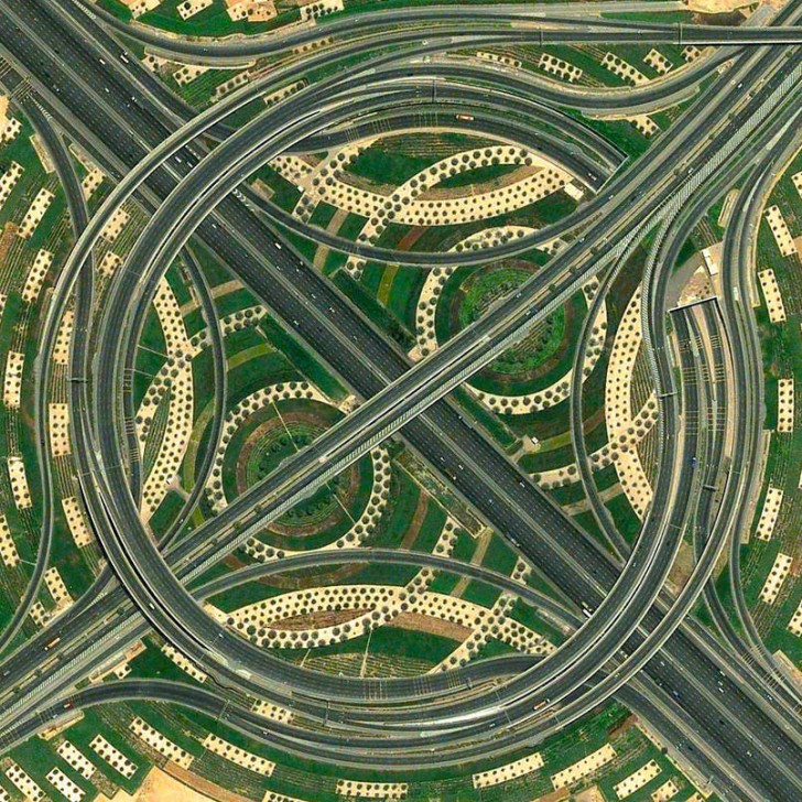 Węzeł autostradowy, Dubaj, Zjednoczone Emiraty Arabskie