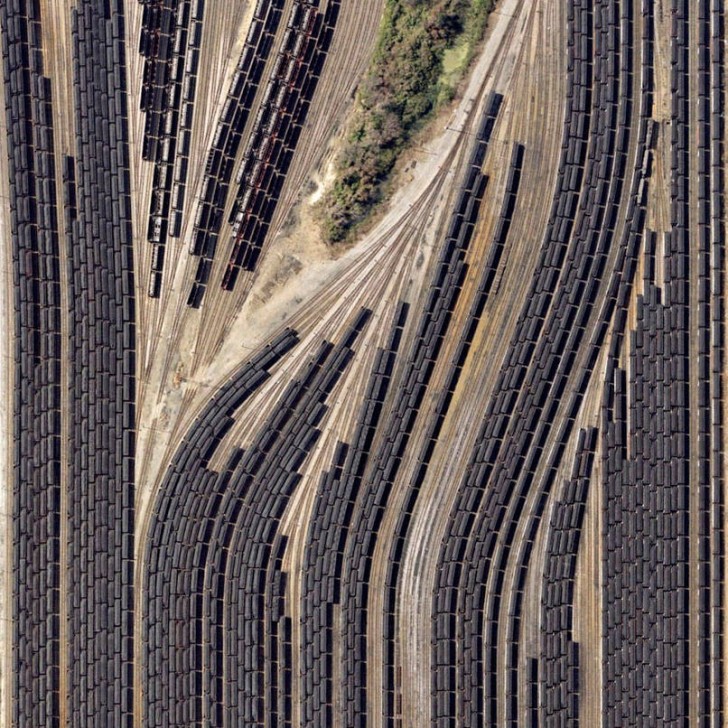 Terminal kolejowy w Norfolk, Virginia, USA