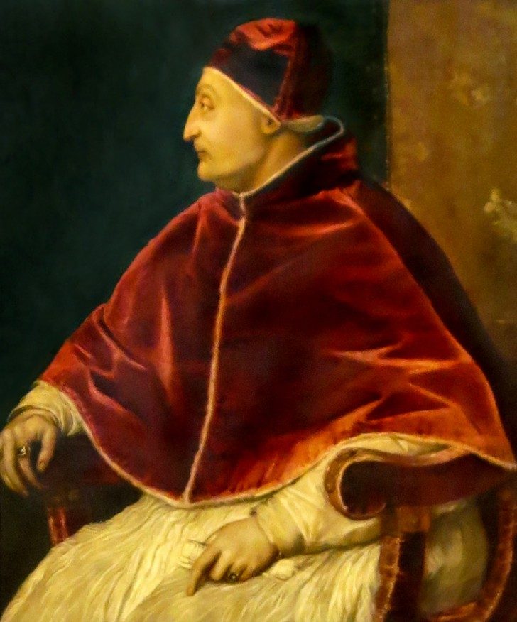 Portret papieża Sykstusa IV, autorstwa Tycjana.