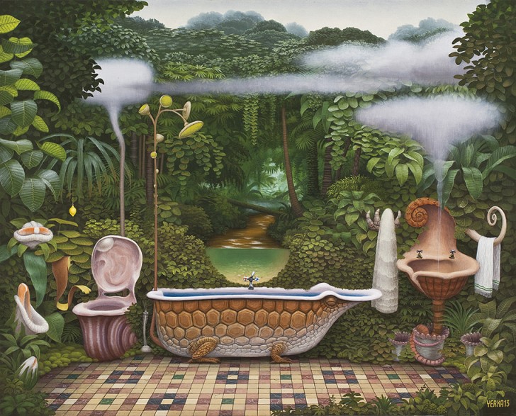 Kieszonkowa Dżungla-łazienka, 2013 / Jacek Yerka