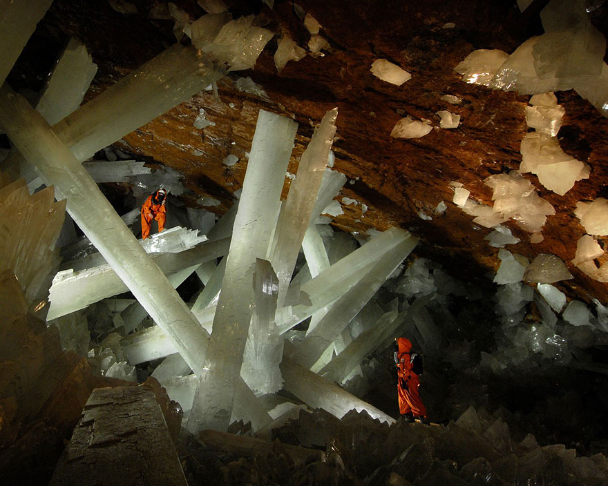 Kryształowa Jaskinia w Naica (Meksyk)