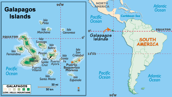 Galapagos-Islands-Map