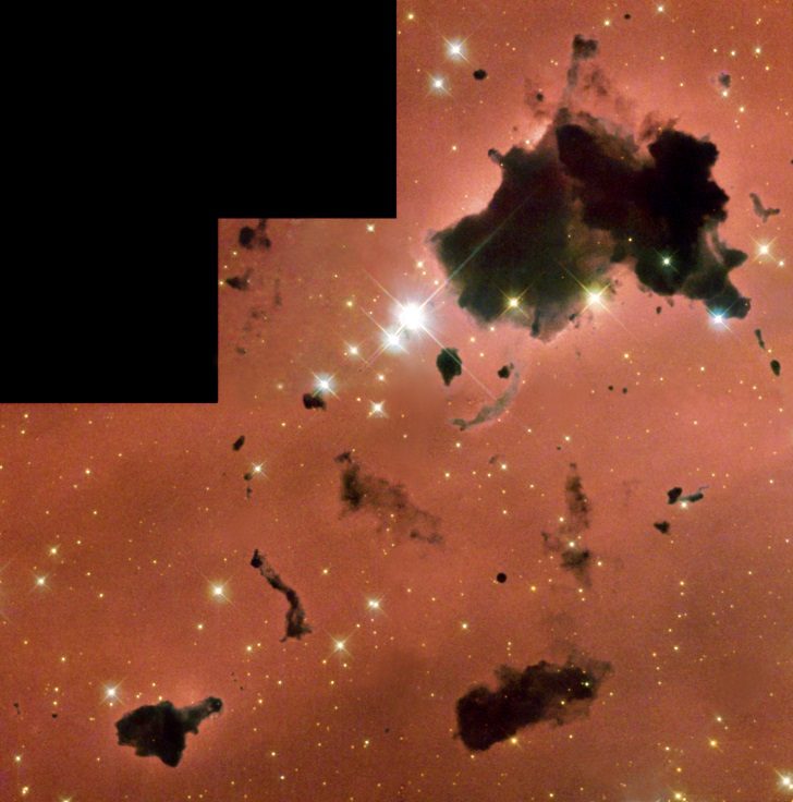 Globula Boka. Źródło: Hubble Heritage (STScI/AURA) | wikipedia