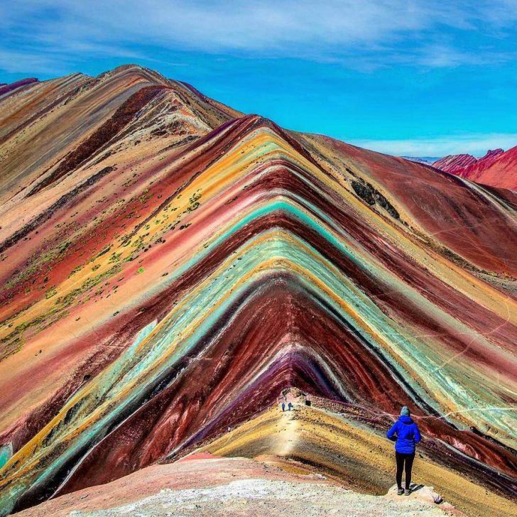 Tęczowe Góry w Peru