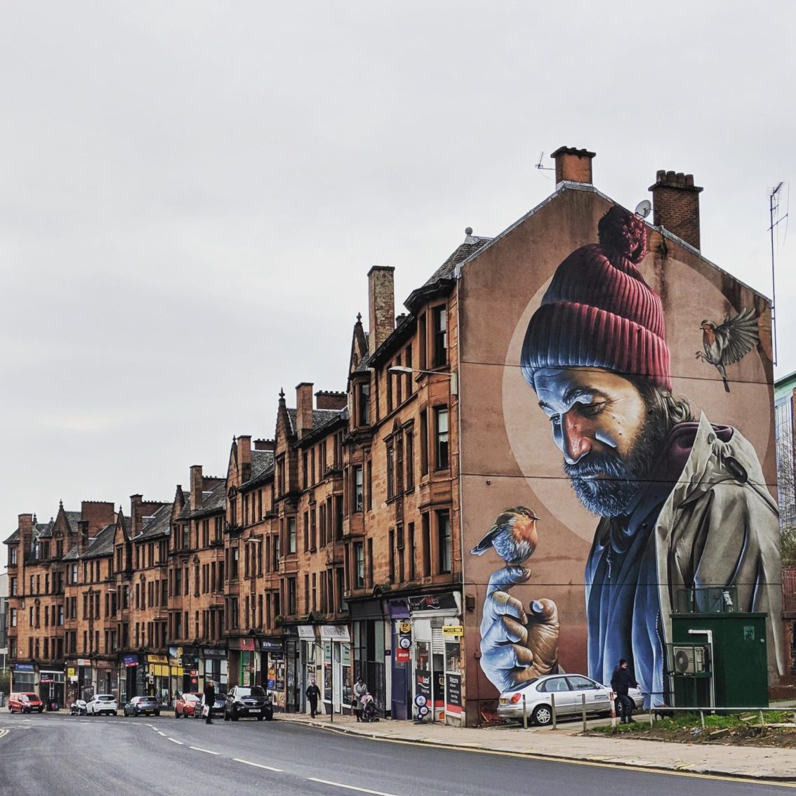 Mural w Glasgow